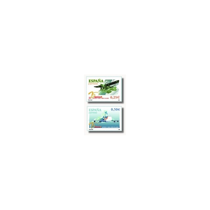 2002 España. Primer Vuelo de Iberia (Edif.3907/08)**