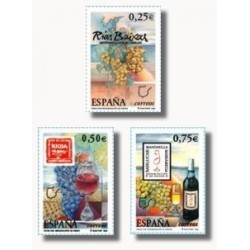 2002 España. Vinos con denominación de Origen (Edif.3909/11)**