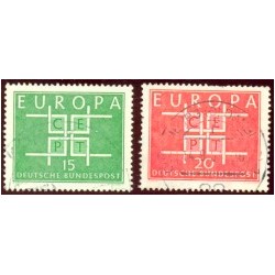 1963 Alemania. Europa CEPT. Ø