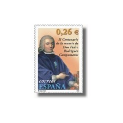 Sellos de España 2003. Pedro Rodríguez Campomanes (Edifil 3960)**