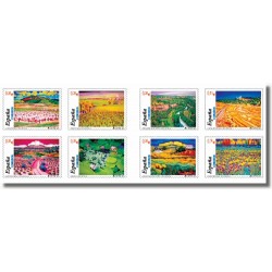 Sellos de España 2003. Paisajes (carnet adhesivo). (Edifil 3969/76)**