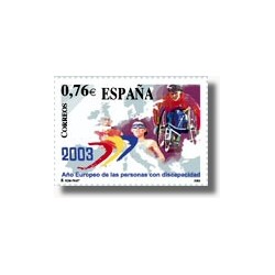 Sellos de España 2003. Año de las Personas Discapacitadas. (Edif.3985)**