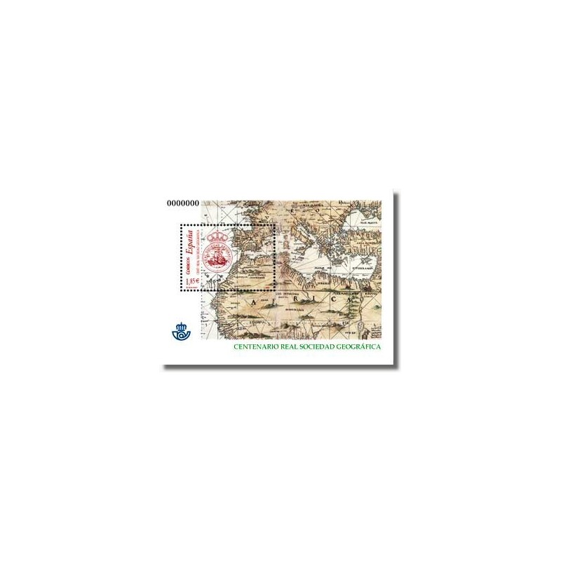 Sellos de España 2003. Real Sociedad Geográfica. (Edifil 4021)**
