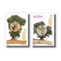Sellos de España 2003. Árboles. (Edif.4022/23)**