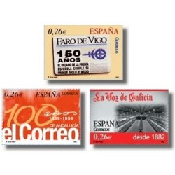 Sellos de España 2003. Diarios Centenarios. (Edifil 4027/29)**