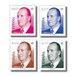 Sellos de España 2004. S.M. D. Juan Carlos I. Serie básica. (Edif.4048-51)*
