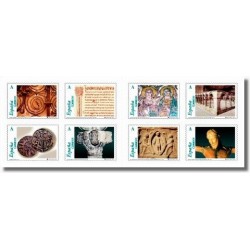 Sellos de España 2004. El Románico Aragonés. (Edif.4052-59)**