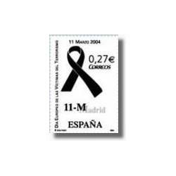 Sellos de España 2004. Día Europeo de las Víctimas del Terrorismo. (Edifil 
