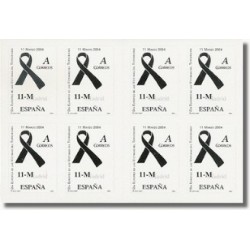 Sellos de España 2004. Día Europeo de las Víctimas del Terrorismo (carné).