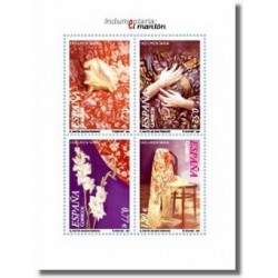Sellos de España 2004. Indumentaria - El Mantón. (Edif.4076)**