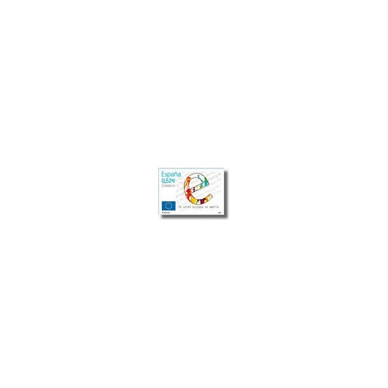 Sellos de España 2004. Ampliación de la Unión Europea. (Edifil 4080)**