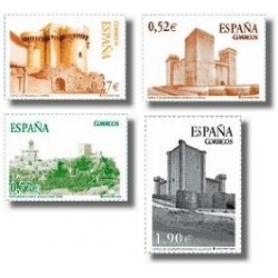 Sellos de España 2004. Castillos (Edifil 4097-100)**