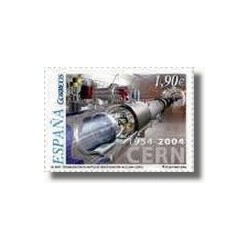 Sellos de España 2004. Org. Europea de Invertigación Nuclear (Edif.4121)**