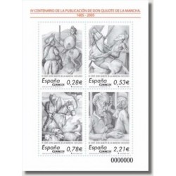 Sellos de España 2005. El Quijote de la Mancha,  IV Centenario (Edif.4161)*