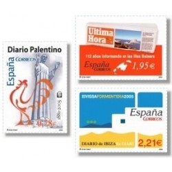 Sellos de España 2005. Diarios Centenarios (Edif.4165/7)**
