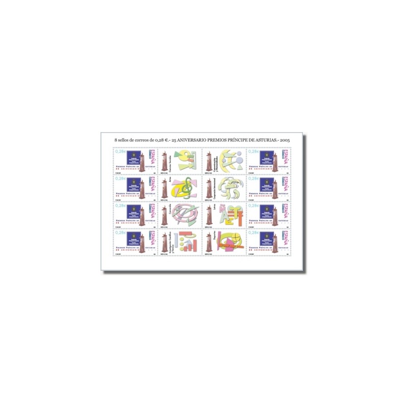 Sellos de España 2005. Premios Príncipe de Asturias (Edif. 4192)**