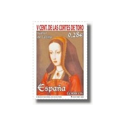 Sellos de España 2005. V Centenario de las Cortes de Toro (Edif. 4198)**