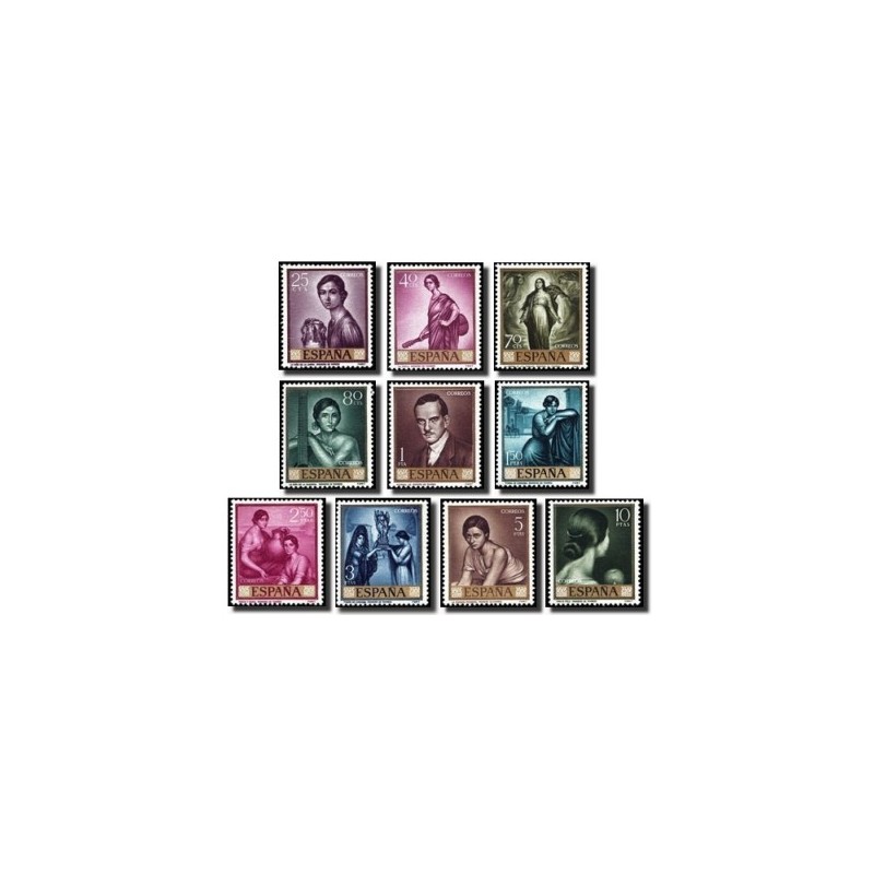 1965 España. Romero de Torres. (Edif. 1657/66) **