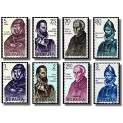1965 España. Forjadores de América. (Edif. 1678/85) **