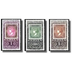 1965 España. Centenario del Primer Sello Dentado. (Edif. 1689/91) **
