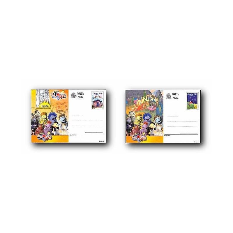 2005 España. Enteros Postales - Los Lunnis (Edif.171/172)**