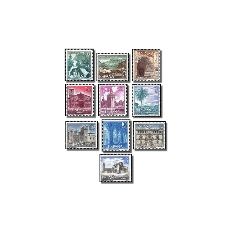 1966 España. Turismo. (Edif.1726/35) **