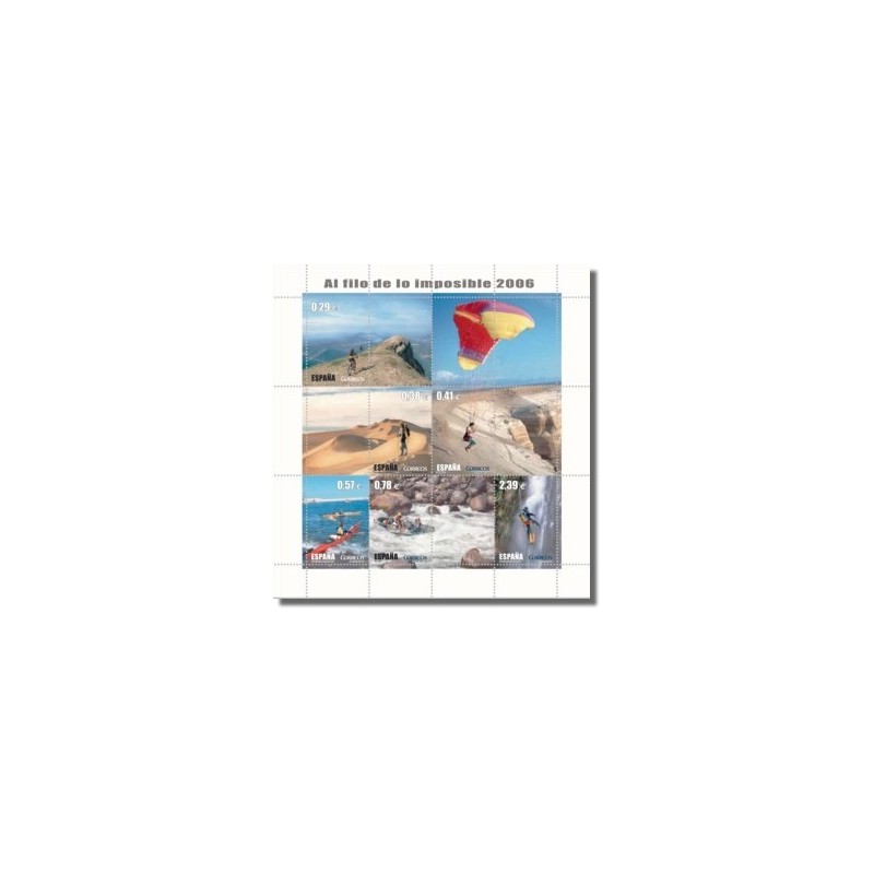 2006 España. Al Filo de lo Imposible (Edif. 4224)**