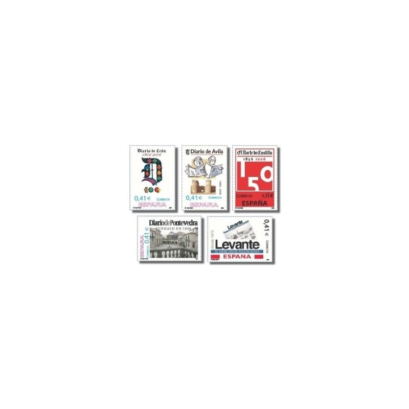 2006 España. Diarios Centenarios (Edif. 4229/33)**