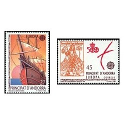 1992 Andorra Española. Europa (Edif. 230/31)**