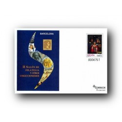 2005 España. Sobre II Salón de Filatelia Barcelona (Edif.103)**