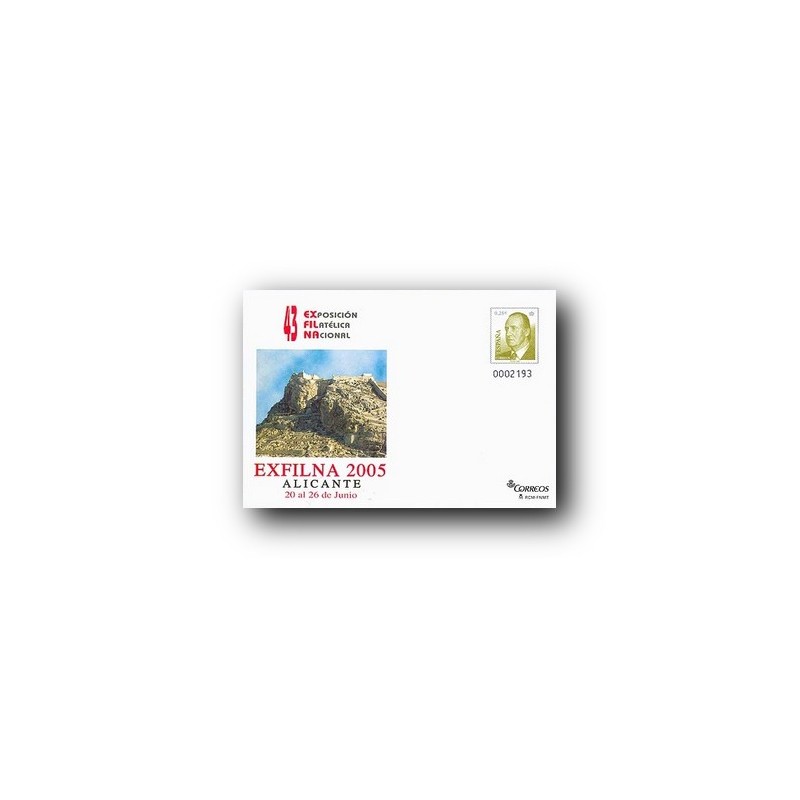 2005 España. Sobre EXFILNA - Alicante (Edif.100)**