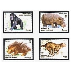 1983 Guinea Ecuat. Fauna (Edif.39/42) **