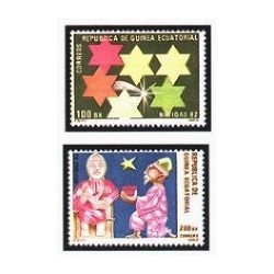 1983 Guinea Ecuat. Navidad 1982 (Edif.43/44) **