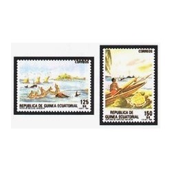 1984 Guinea Ecuat. Pesca Artesanal (Edif.53/54) **