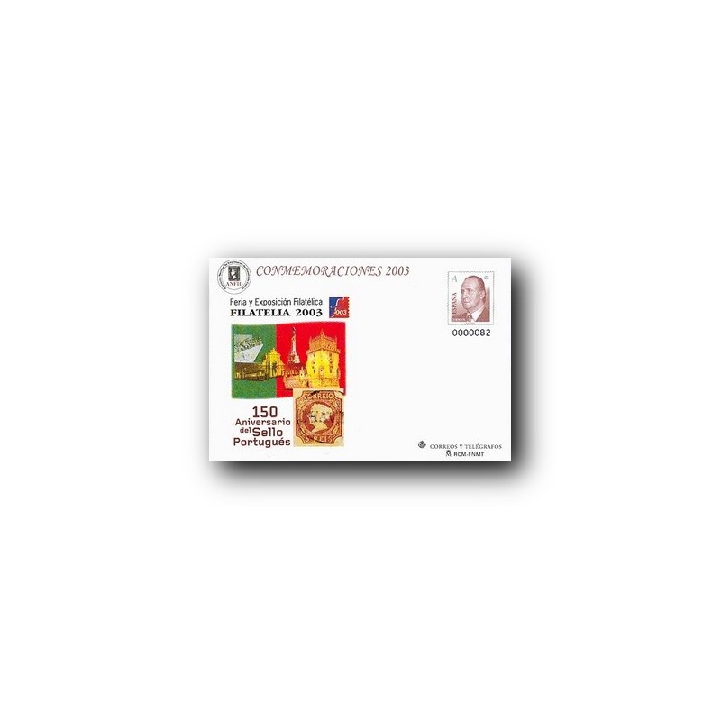 2003 España. Sobres Feria y Exposición Filatélica (Edif. 89)**