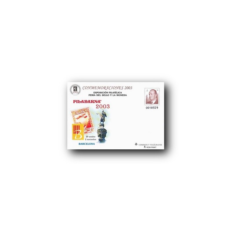 2003 España. Sobre FILABARNA 2003 (Edif. 88)**