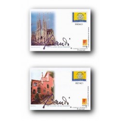 2002 España. Sobres FILABARNA 2002 (Edif. 81/82)**