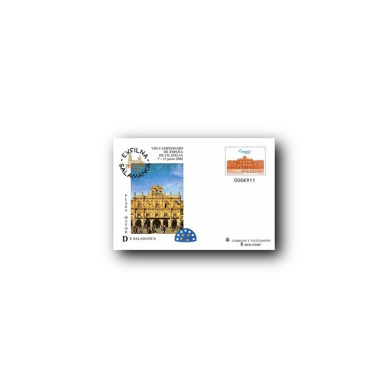 2002 España. Sobres EXFILNA 2002 (Edif. 79)**