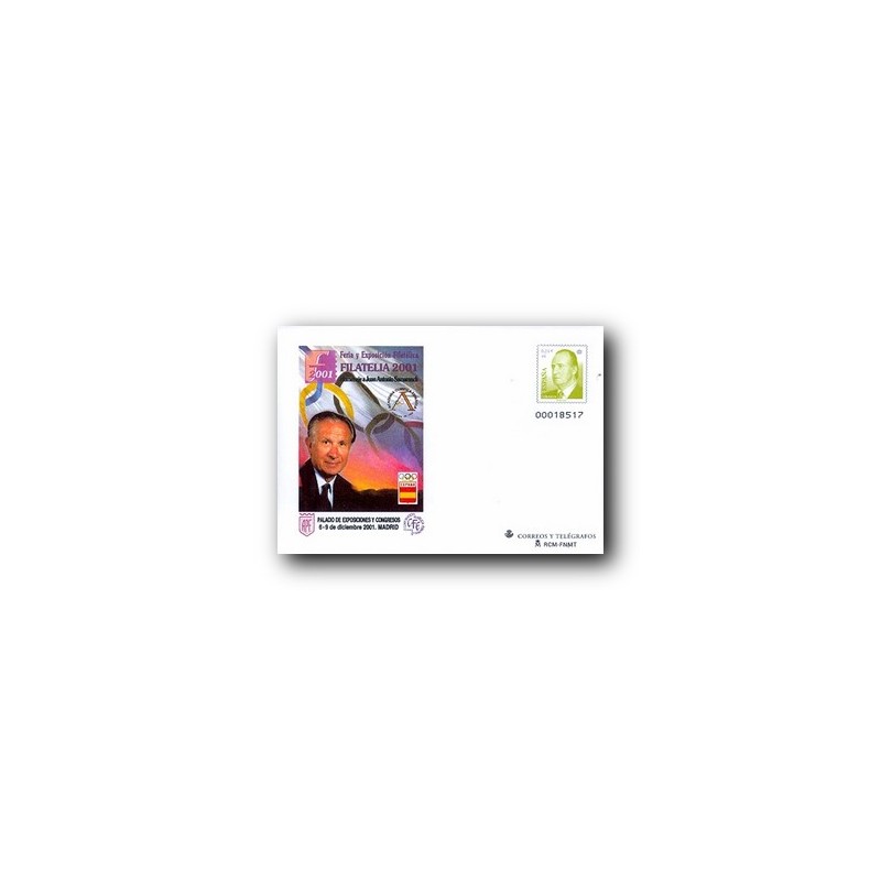 2001 España. Sobres FILATELIA 2001 (Edif. 74)**
