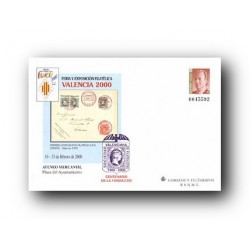 2000 España. Sobres VALENCIA 2000 (Edif. 58)**