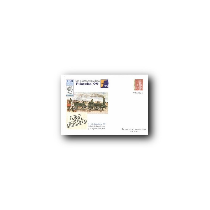 1999 España. Sobres FILATELIA '99 (Edif. 57)**