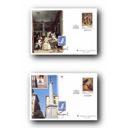 1999 España. Sobres Velázquez (Edif. 55/56)**