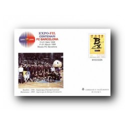 1999 España. Sobres F. C. Barcelona (Edif. 52)**