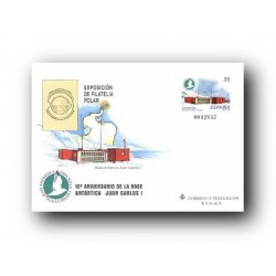 1998 España. Sobres Exposición Filatélica Polar (Edif. 49)**