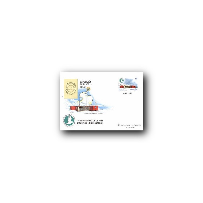 1998 España. Sobres Exposición Filatélica Polar (Edif. 49)**