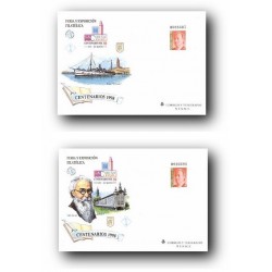 1998 España. Sobres Feria y Exposición de La Coruña (Edif. 46/47)**