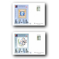 1997 España. Sobres FILATELIA '97 (Edif. 43/44)**