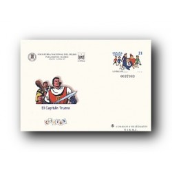 1997 España. Sobres Feria Nacional del Sello - Cómics (Edif. 41)**