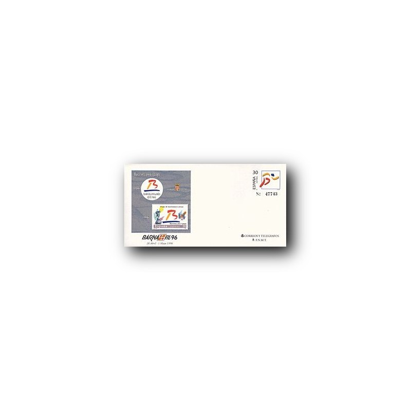 1996 España. Sobre BARNAFIL '96 (Edif. 32)**