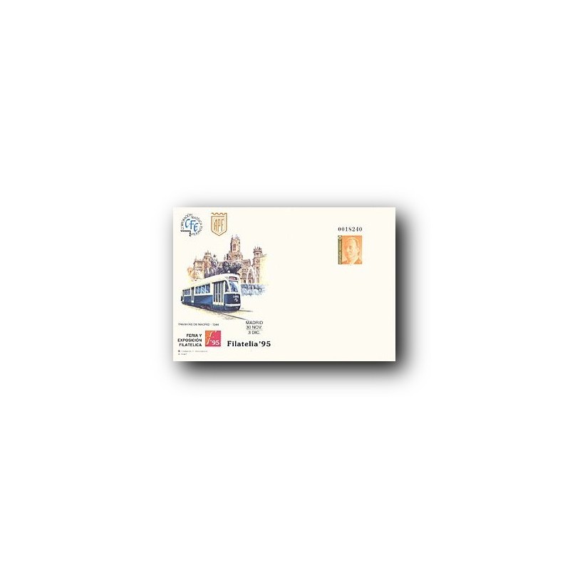 1995 España. Sobre FILATELIA '95 (Edif. 29)**